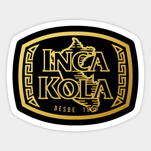 Peru's Incan Drink Sticker by OkMemes